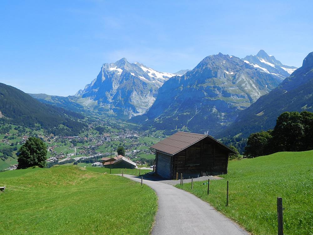 ホーレンシュタインからグリンデルワルト